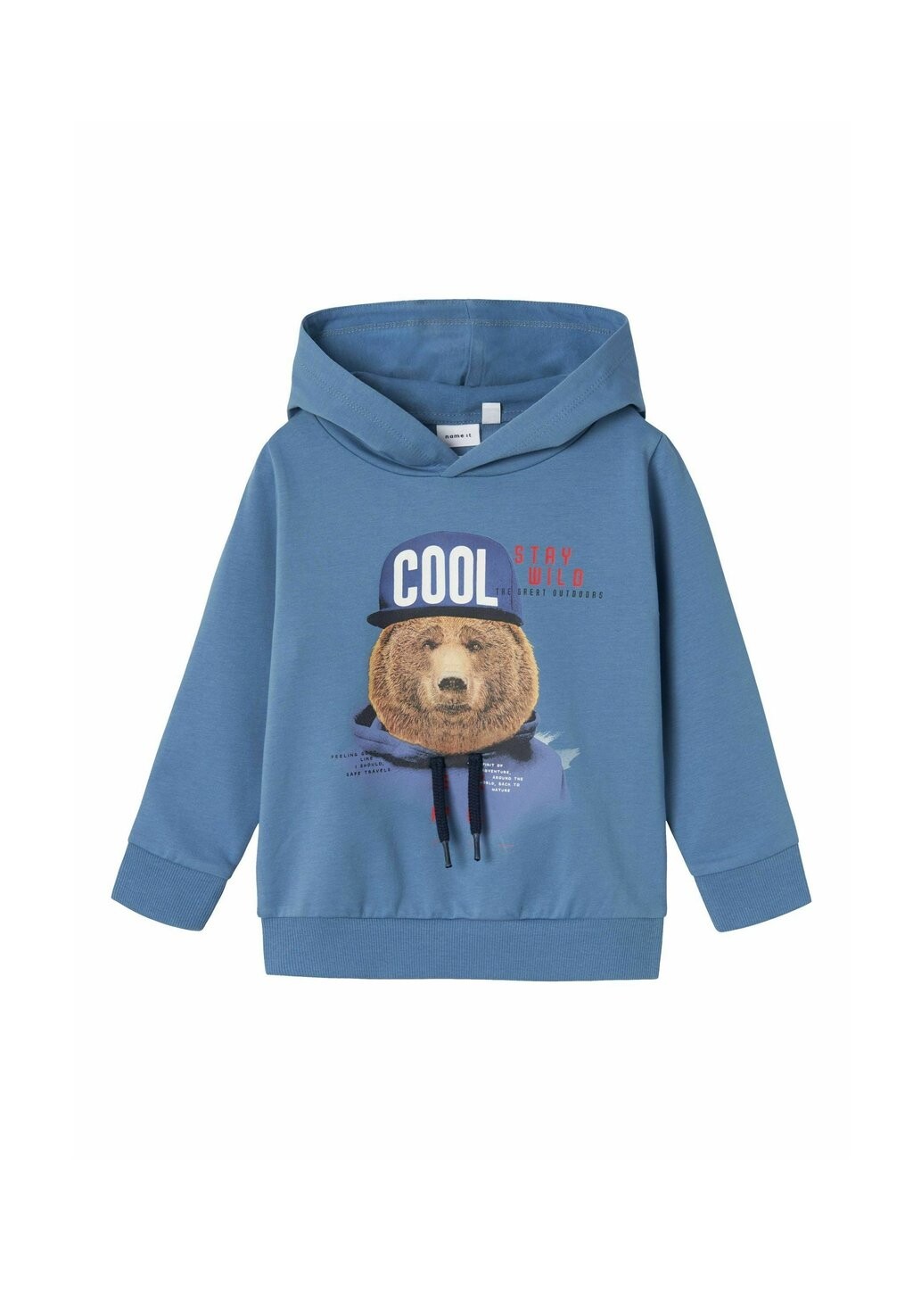 

Толстовка с капюшоном NMMLABEAR Name it, темно-синий
