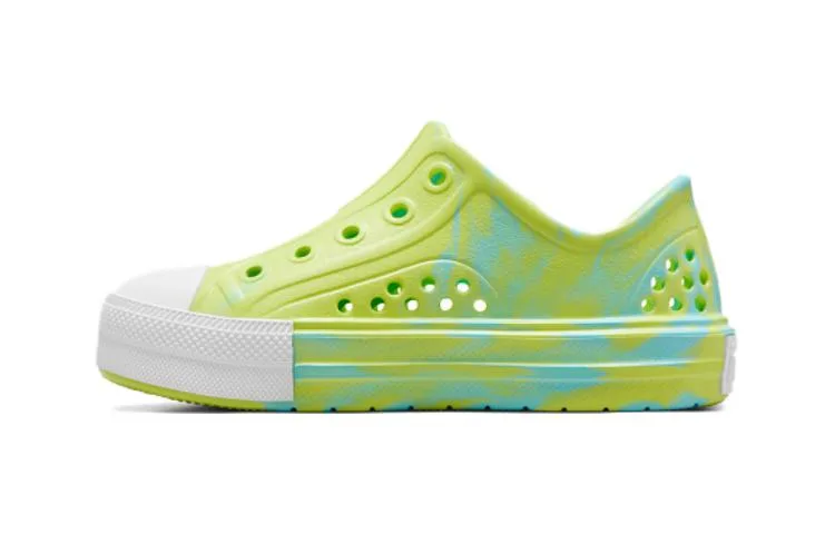 Кроссовки Chuck Taylor All Star Play Lite CX Low PS 'Triple Cyan Slime' Converse, Cyan/Light Green