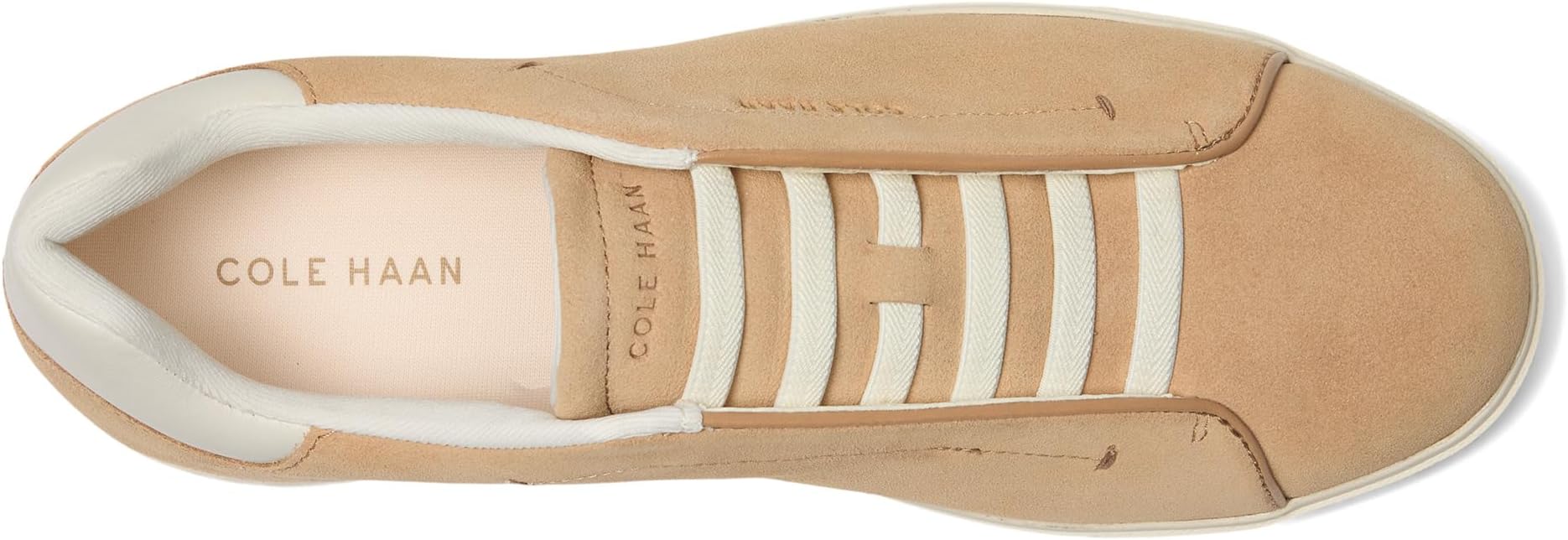 Кроссовки Cole Haan Grandpro Luxe Slip-On Sneakers, Tuscan Sand Suede — фото 2