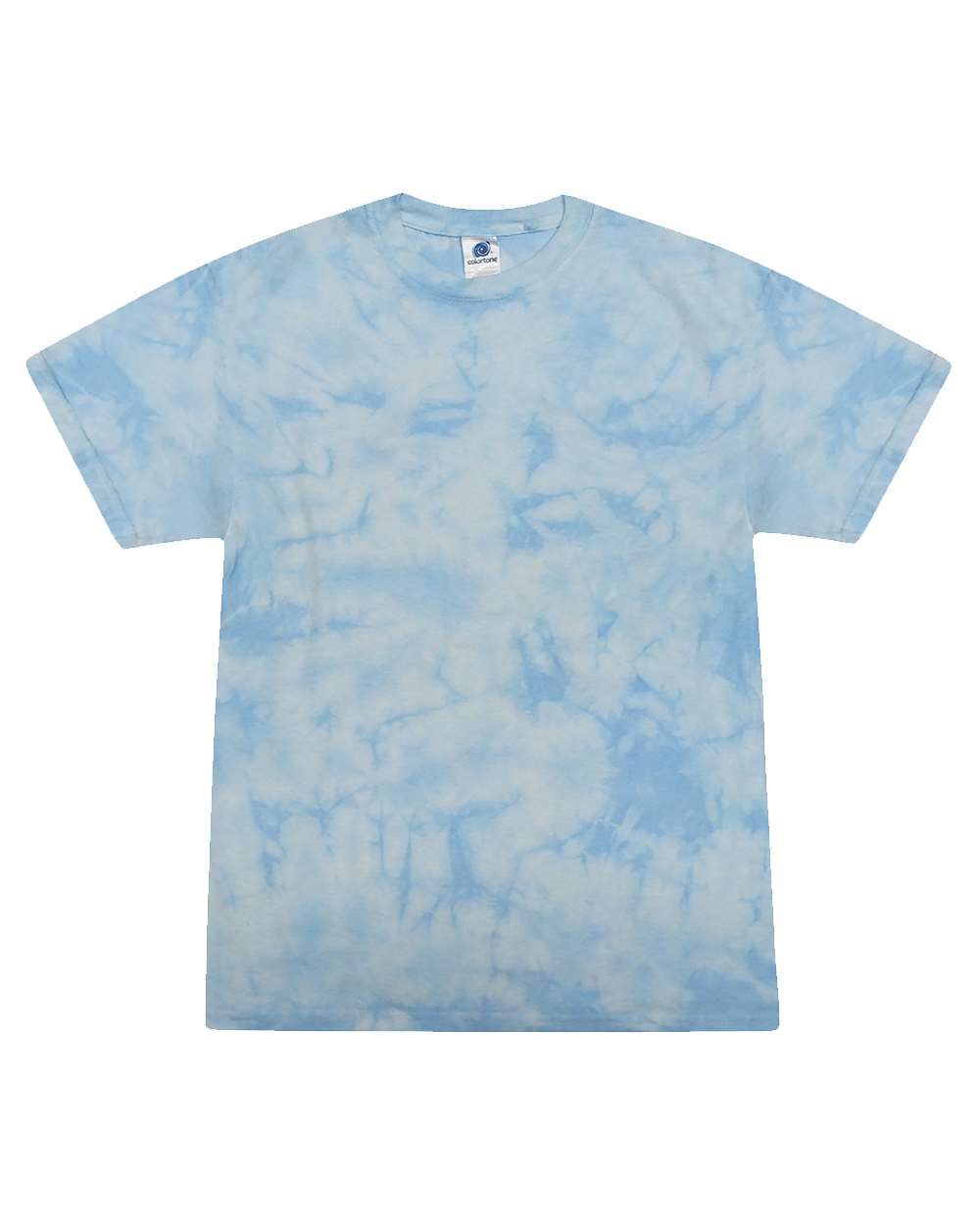 

Футболка с эффектом кристальной стирки Colortone, цвет crystal carolina blue