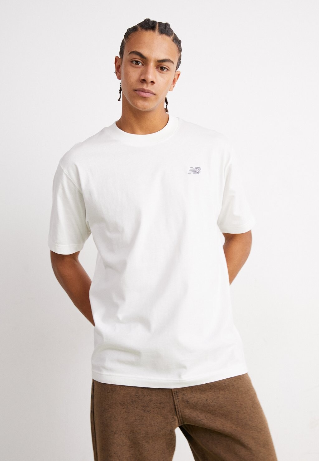 

базовая футболка Sport Essentials Small Logo New Balance, белый
