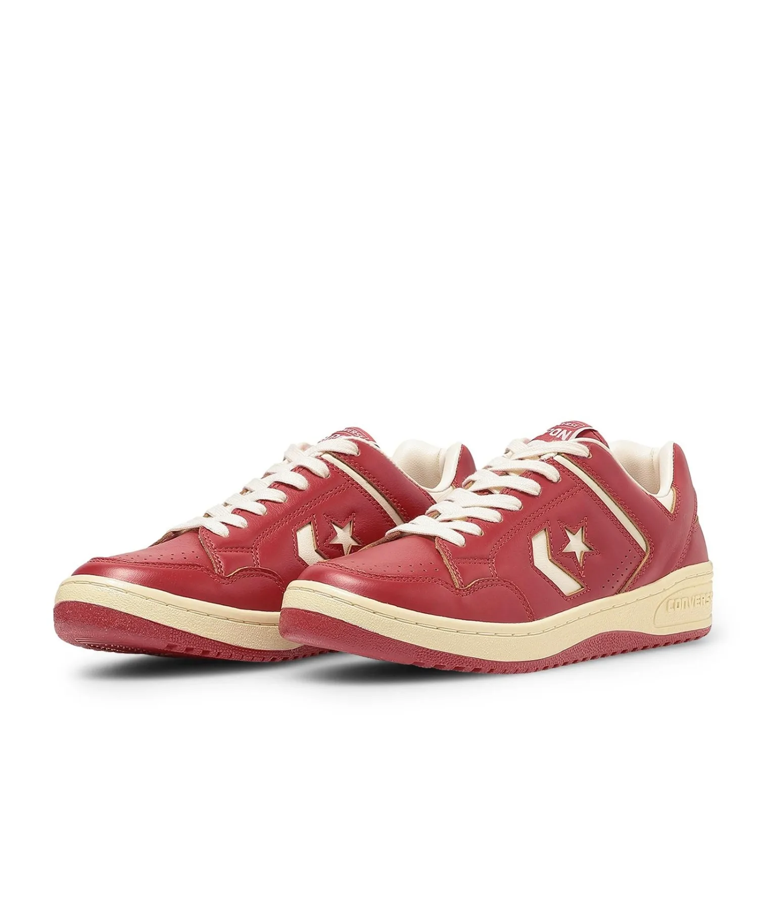 Мужские кроссовки из кожи WEAPON CC AG OX CONVERSE красные — фото 3
