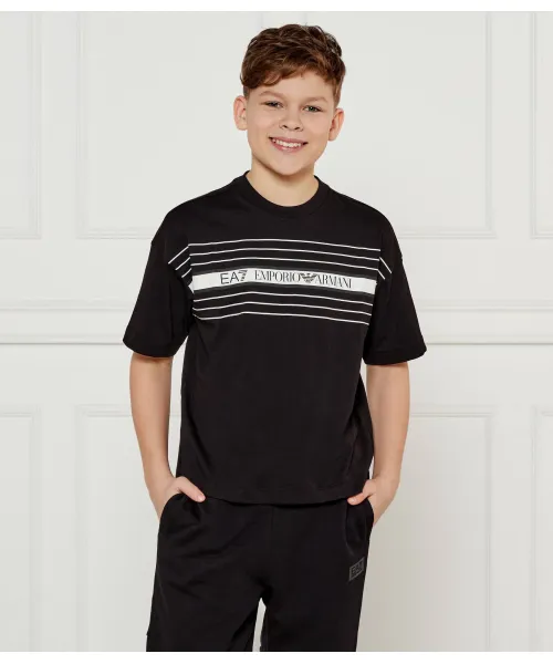 

Футболка Oversize fit Ea7, черный