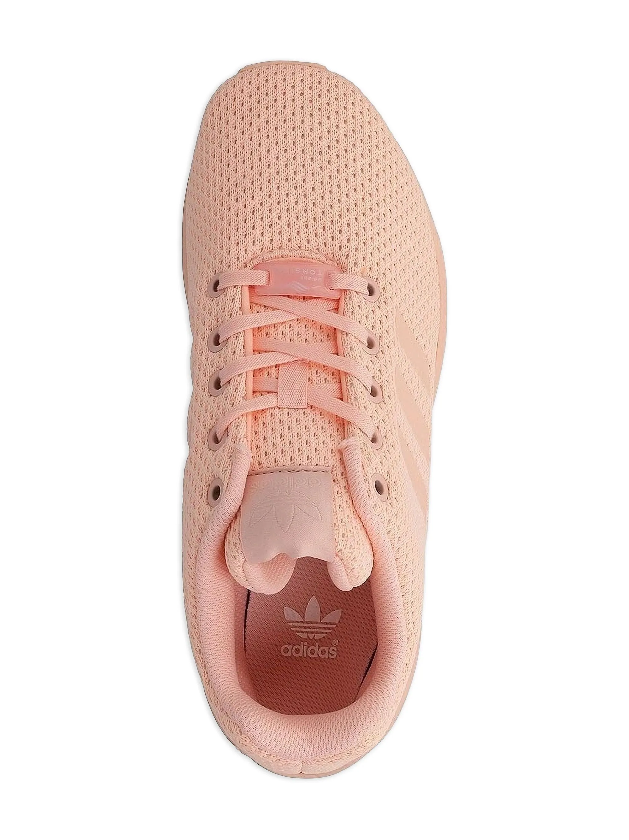 Кроссовки ZX Flux Haze Coral Adidas Kids, розовый — фото 2