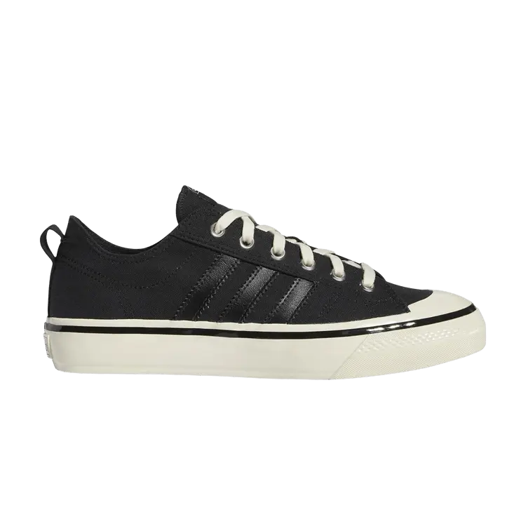 

Кроссовки adidas Nizza RF 74 'Black White', черный