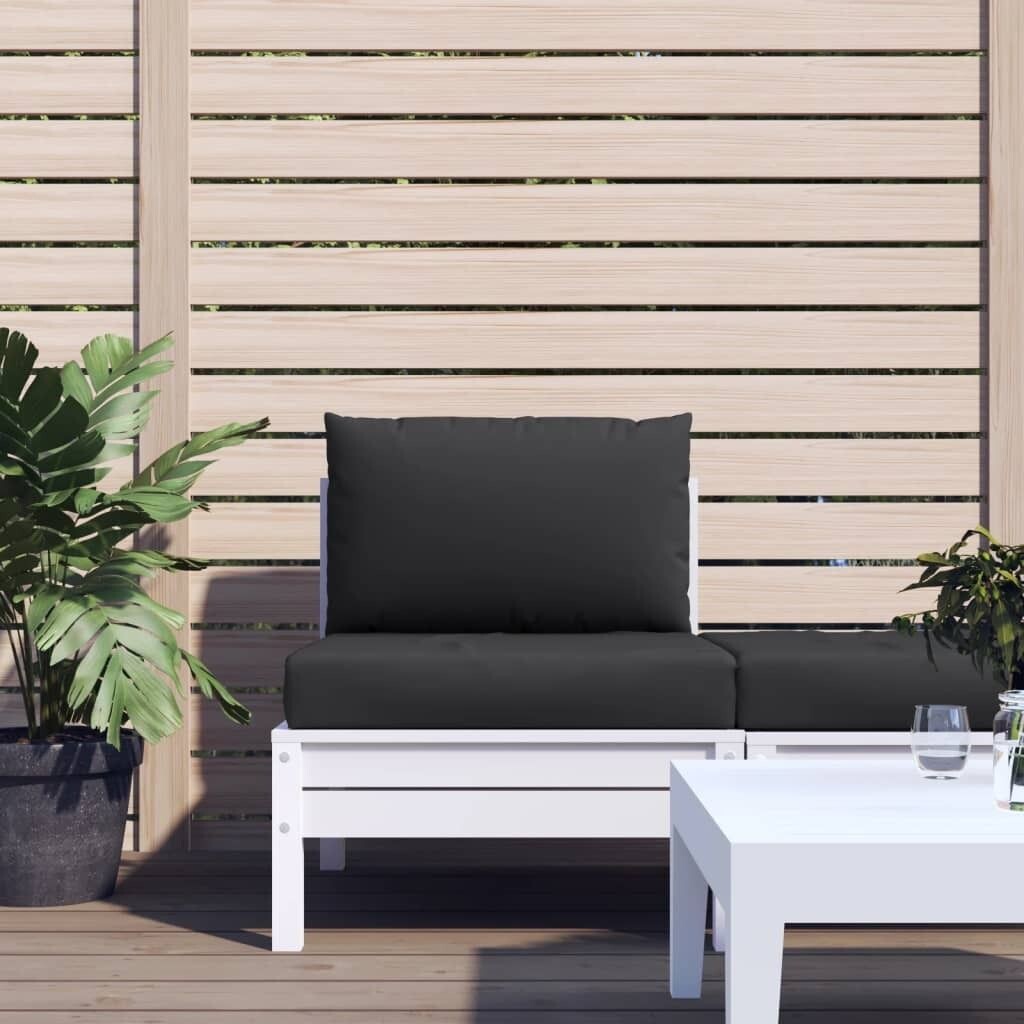 

Подушка-поддон 3 шт. Антрацитовая ткань DKD HOME DECOR, черный