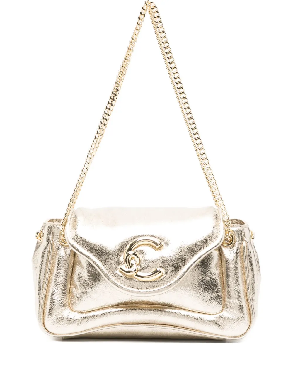 

Маленькая сумка на плечо C-Me с логотипом Coccinelle, золотистый