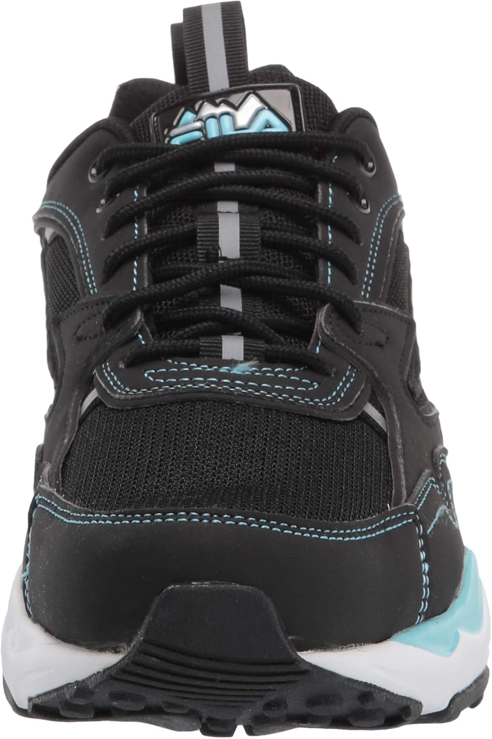 Мужские кроссовки Fila Trail Tracer, черный/белый/металлик серебристый — фото 2