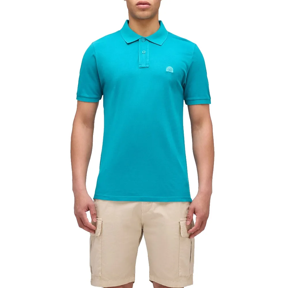 

Поло с короткими рукавами Sundek Grover, синий