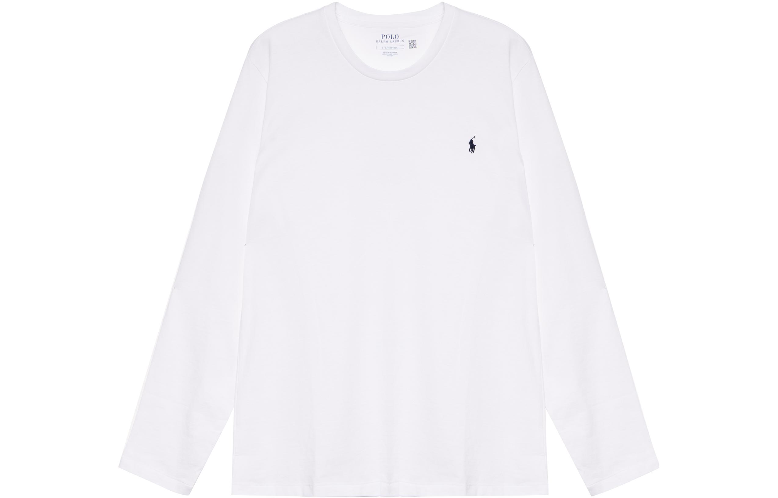Свитшот с вышитым логотипом Polo Ralph Lauren, белый — фото 2