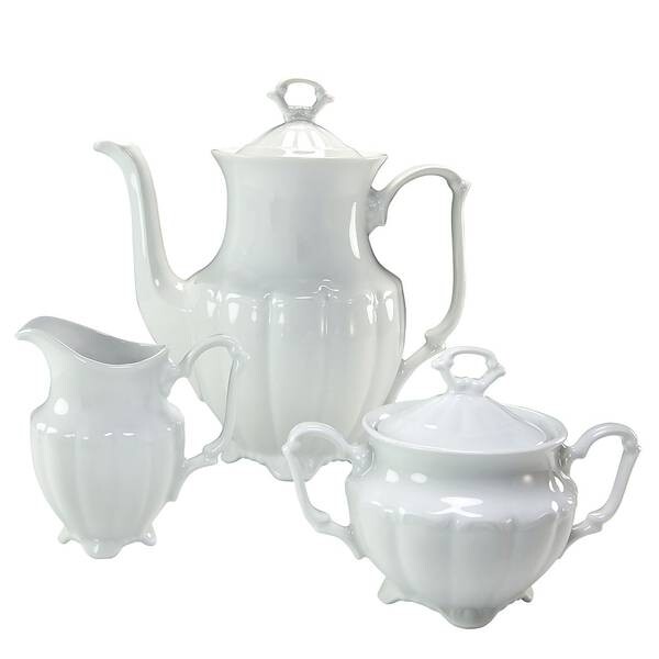 

Кофейный сервиз марии терезии Creatable, белый