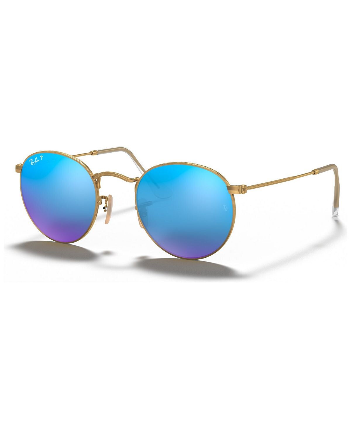 

Поляризационные солнцезащитные очки, RB3447 КРУГЛЫЕ ЛИНЗЫ FLASH Ray-Ban