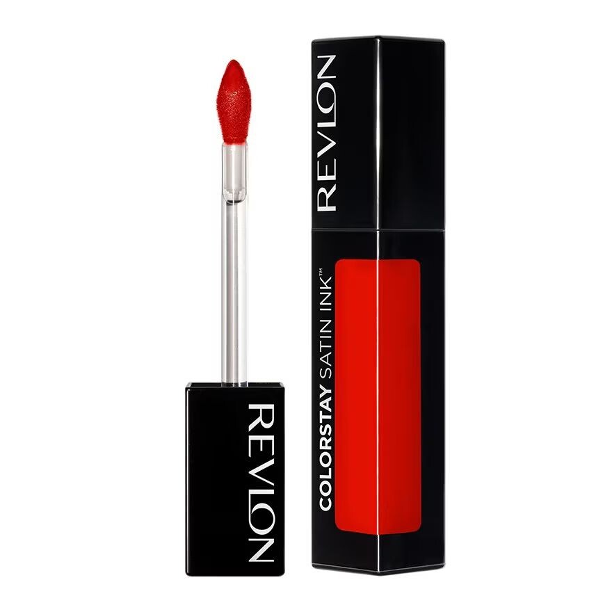 

Revlon Жидкая краска для губ Colorstay Satin Ink 5 мл. 018 Фирде вверх, Firde Up