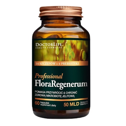 

Flora Regenerum Пищевая добавка Восстановление здоровой микробиоты кишечника 60 капсул Doctor Life