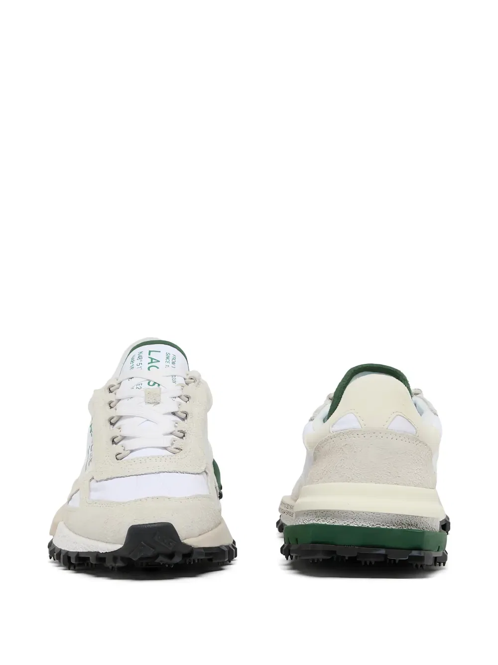 Элитные спортивные кроссовки Lacoste, белый — фото 3