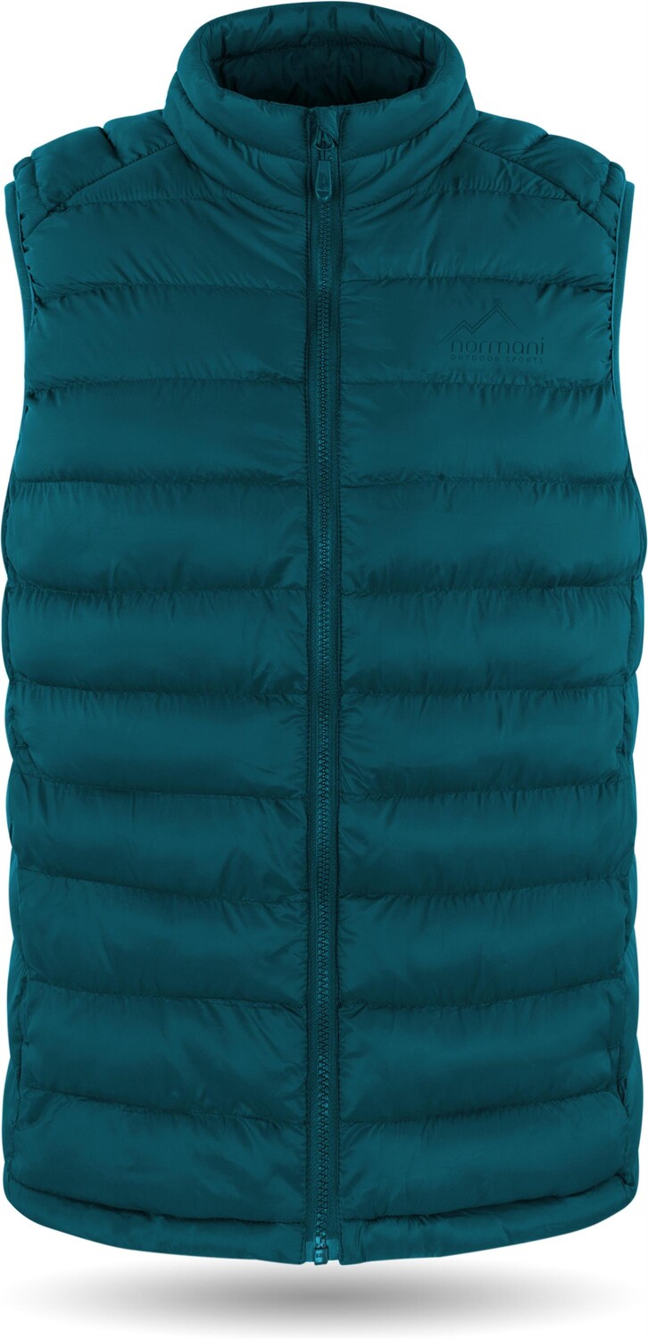 Утепленный жилет Normani Outdoor Sports Kinder „Eriboll“, черный — фото 2