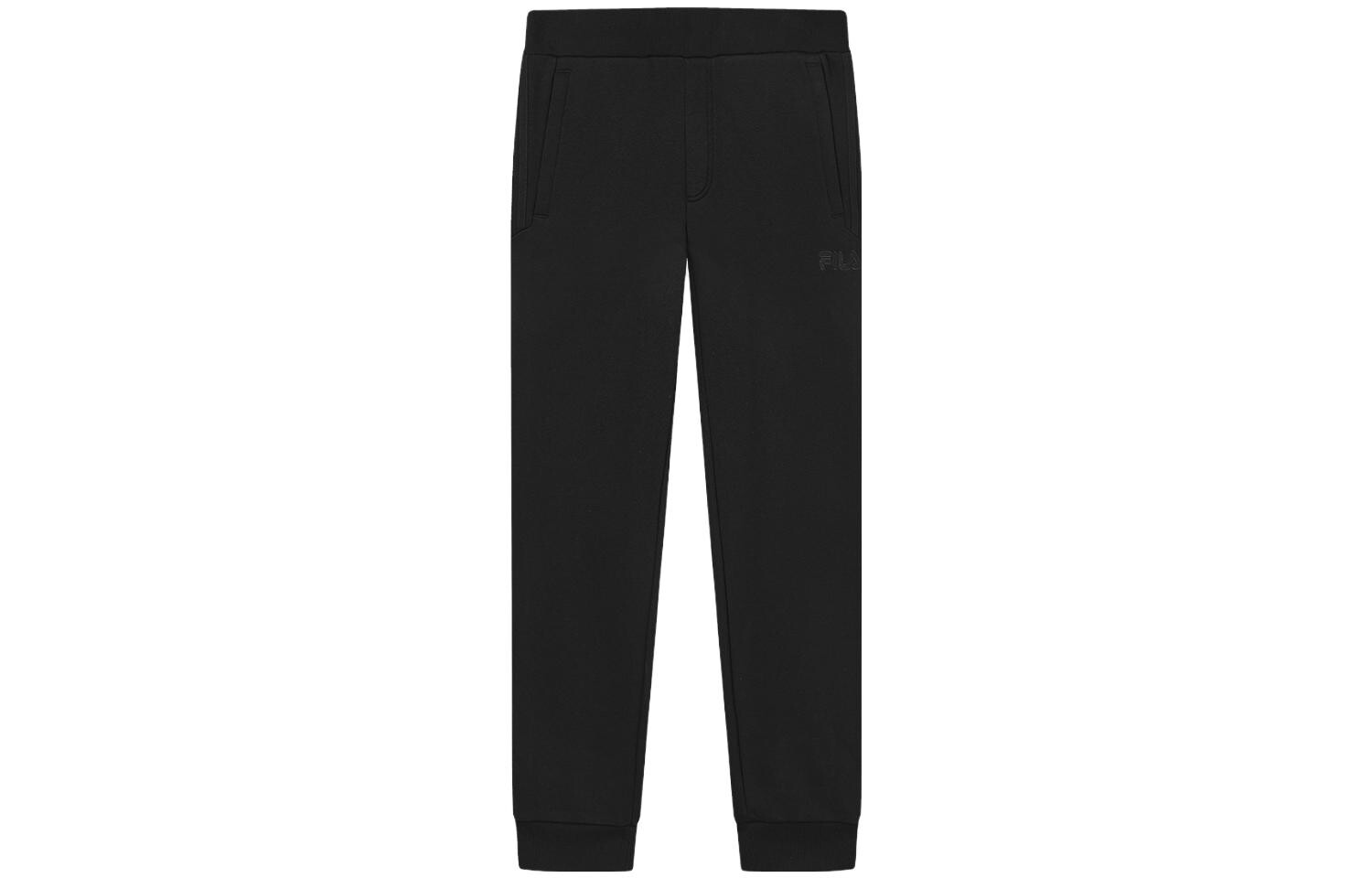 

Трикотажные спортивные штаны X THE MET Co-branded Series для мужчин, цвет черный как смоль Fila, черный