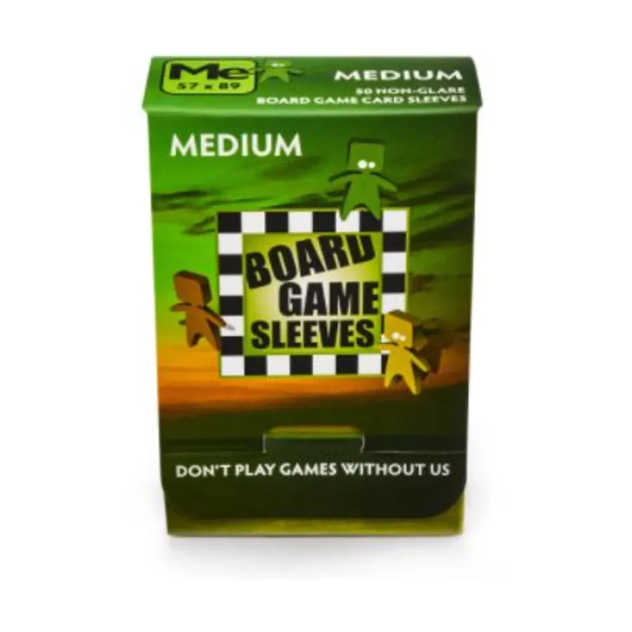 

Конверты для карт для настольных игр — матовые, средние (50), Board Game Sleeves (Arcane Tinmen)