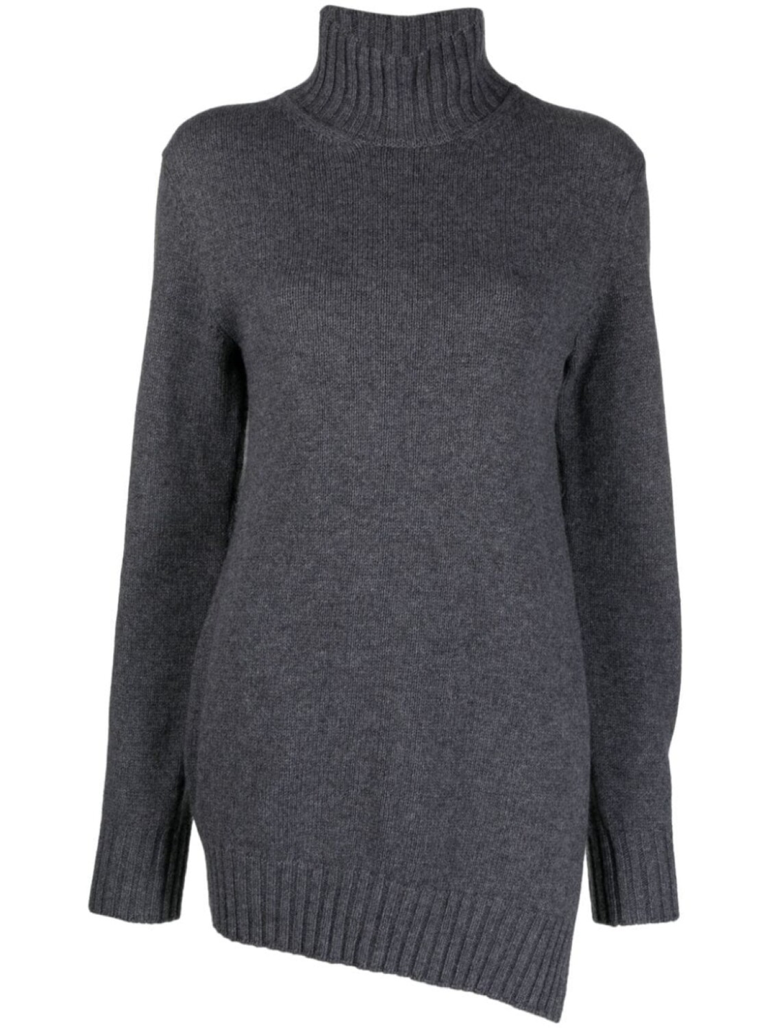 

Jil Sander фактурный джемпер асимметричного кроя, серый