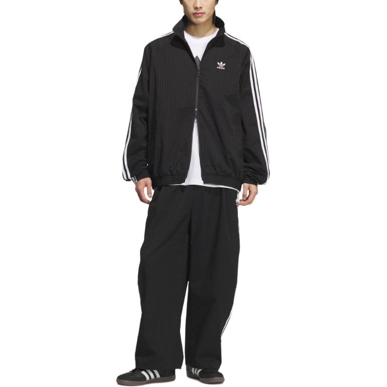 Adidas Originals Куртка Track SS25 мужская, Black — фото 3