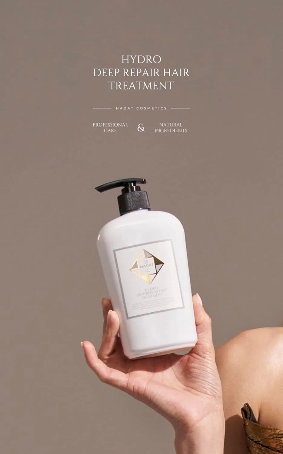 Интенсивное восстанавливающее средство для волос «Hydro Deep Repair» 500 мл от Hadat Hadat Cosmetics — фото 2