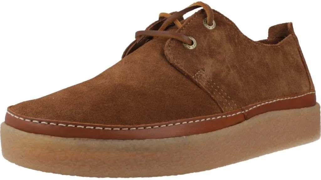 Мужские туфли Clarks Clarkwood, цвет Cola Suede