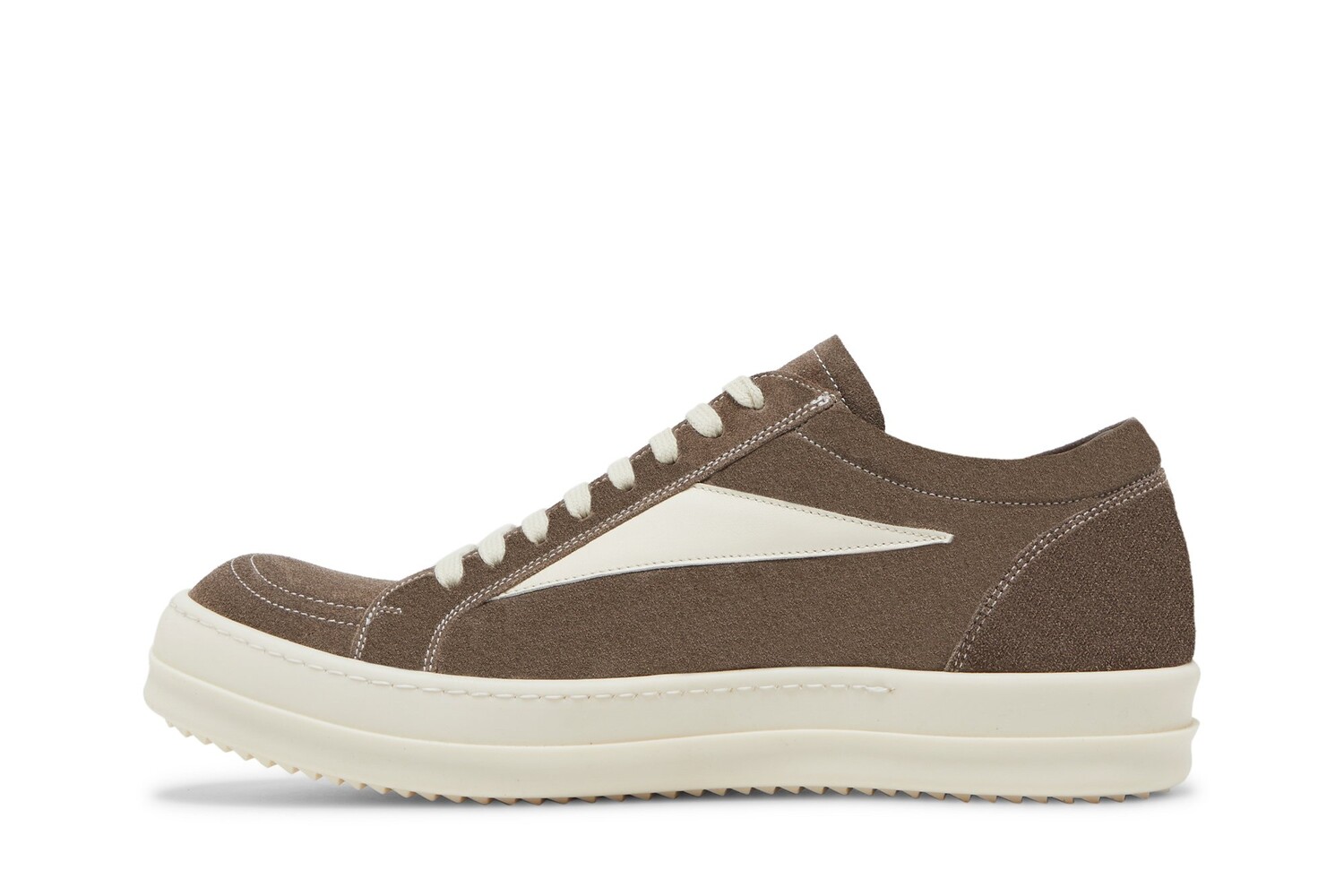 Низкие кроссовки Rick Owens Strobe Vintage Low, коричневый — фото 3