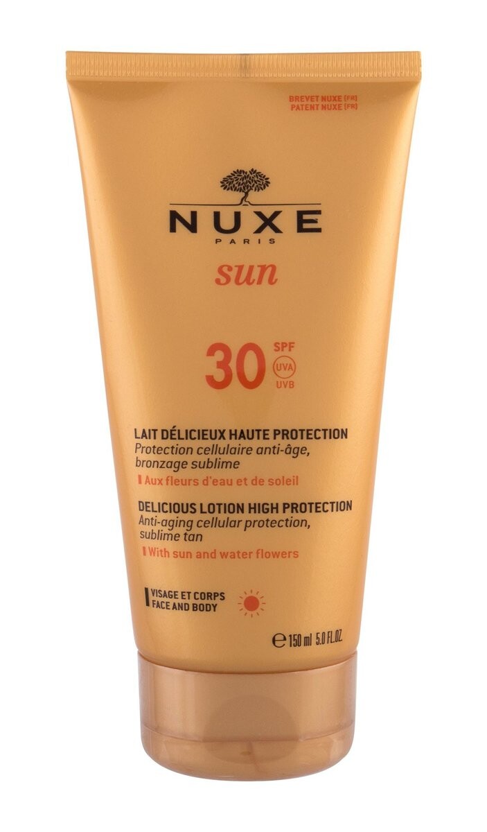Nuxe, Sun, солнцезащитный лосьон для лица и тела, SPF 30, 150 мл — фото 2