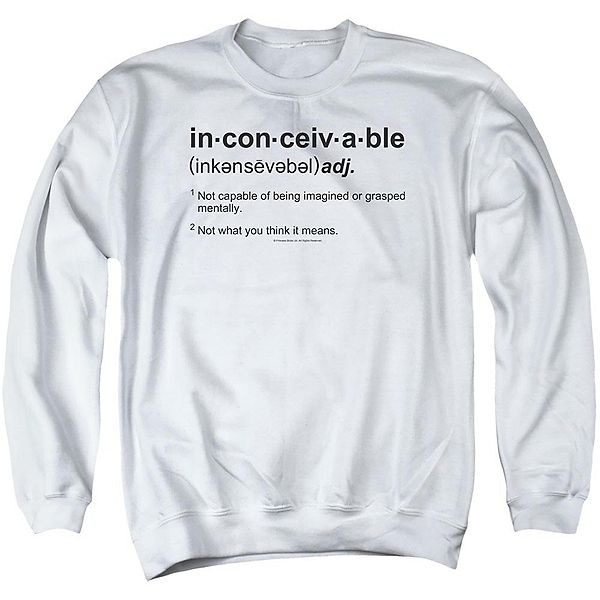 

Толстовка Princess Bride Definition Licensed Character