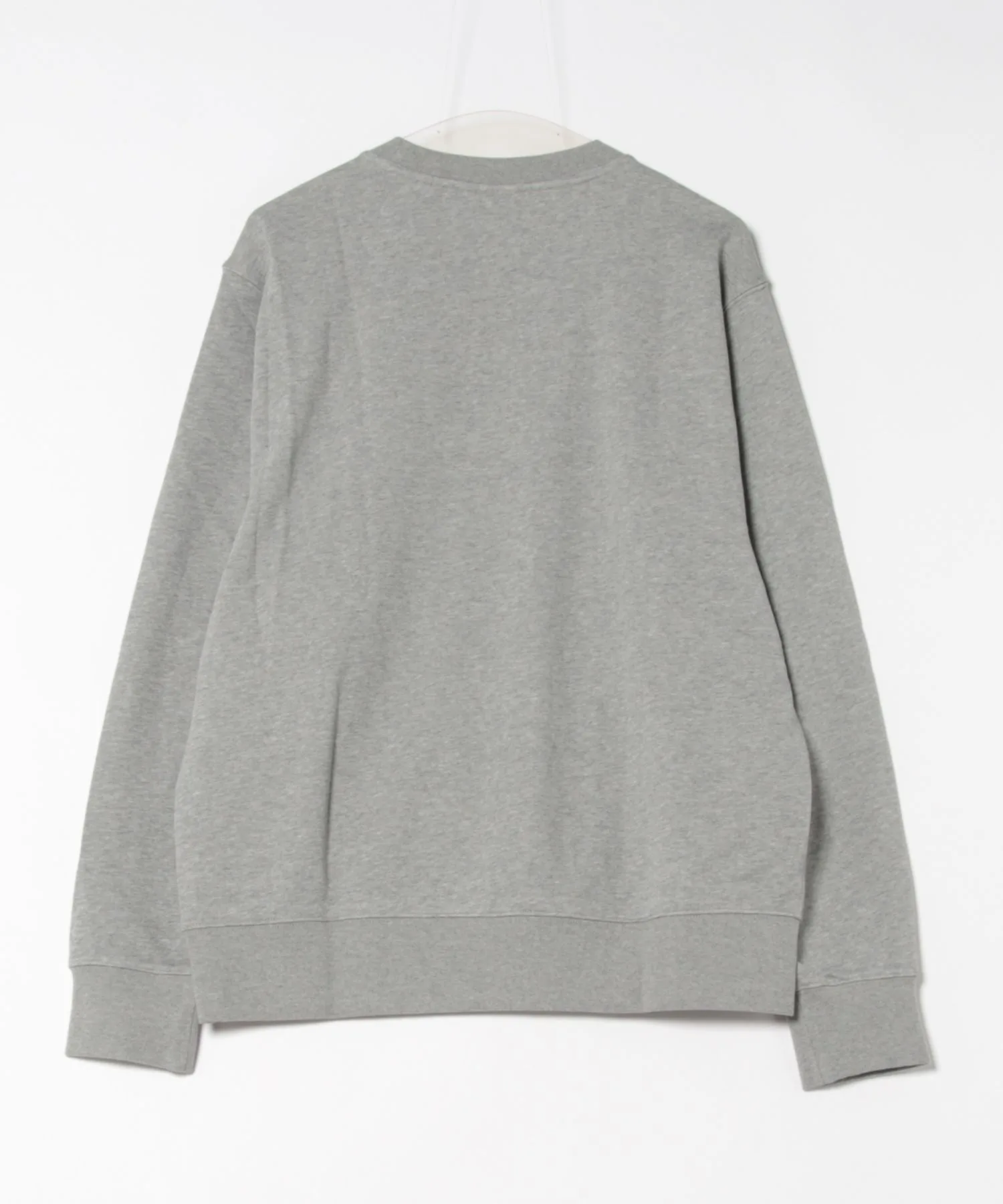 Мужская футболка с длинным рукавом из флиса Club FT L/S NIKE серая — фото 2