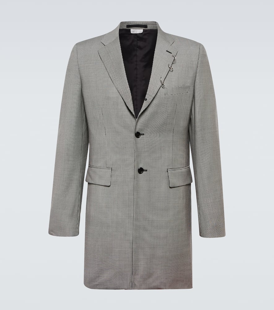 

Проверенная шерстяная куртка Comme des Garçons Homme Deux, Black/Natural