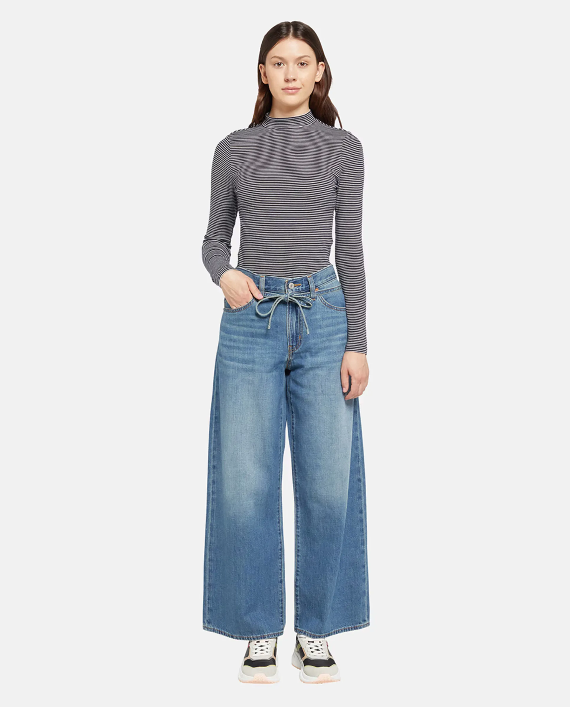 

Женские джинсы Vaquero Ancho XL Straight с завышенной посадкой Levi's, синий