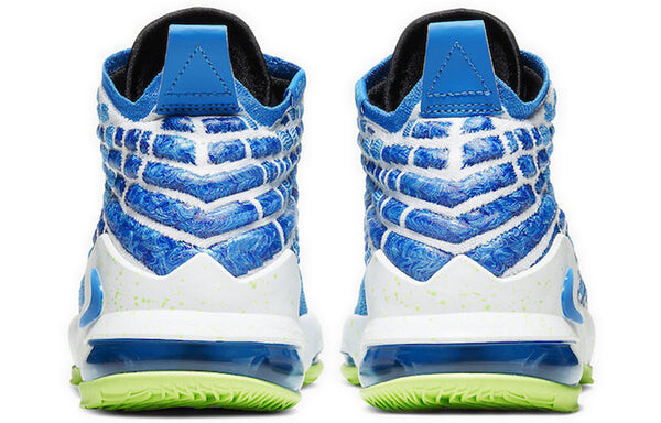 Кроссовки lebron 17 'sprite' Nike, синий — фото 4