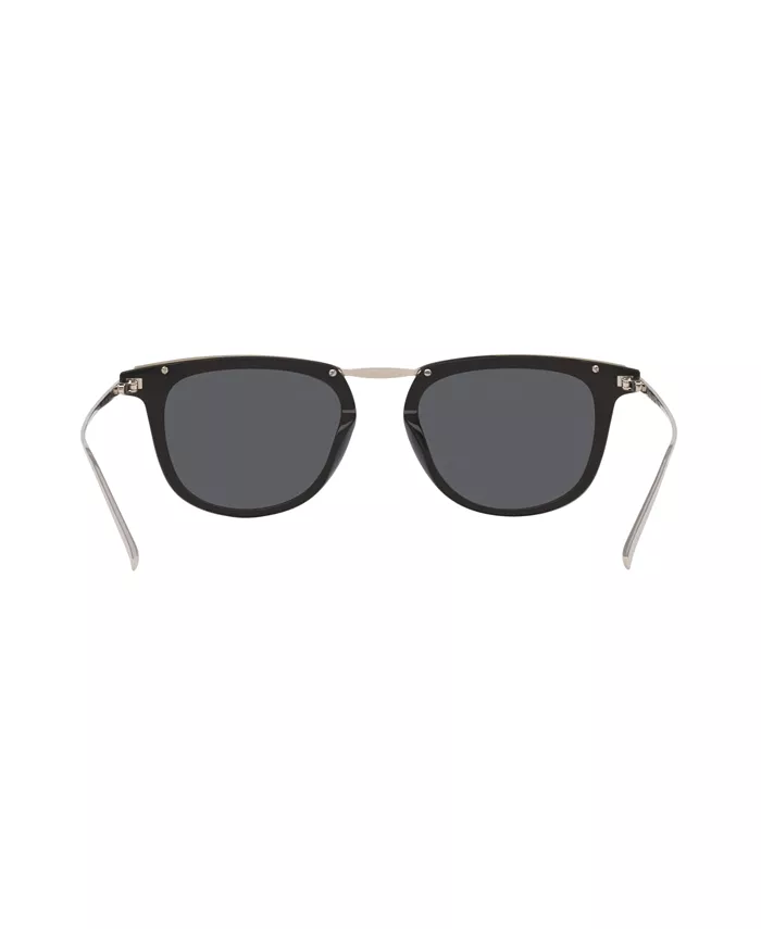 Унисекс маленькие солнцезащитные очки, SL 753 YS000620 Saint Laurent, черный — фото 4