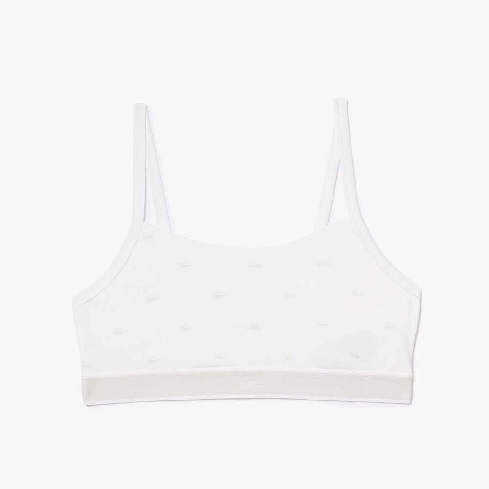 

Бюстгальтер Lacoste IF8186-00 Bra, белый