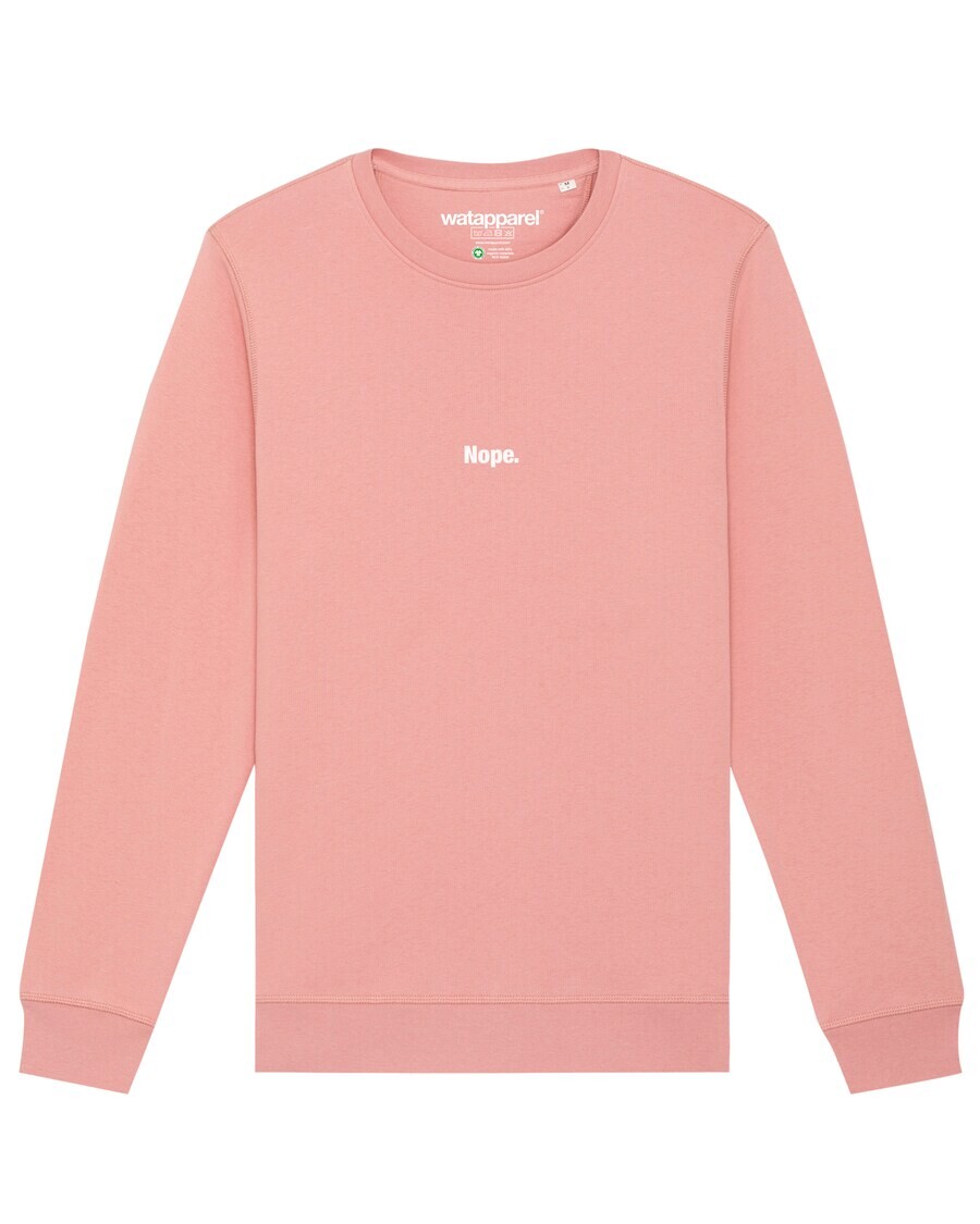 

Свитер Watapparel Sweatshirt Nope, розовый