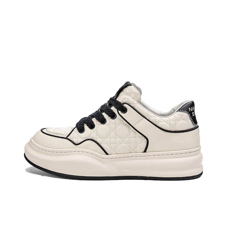 

Кроссовки Nautica Skateboarding Shoes Men Low-top Off-white, цвет Off White