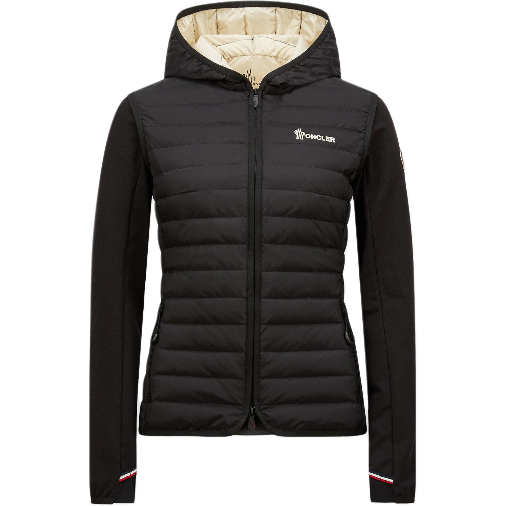 

Moncler Grenoble Утепленная худи на молнии, Black