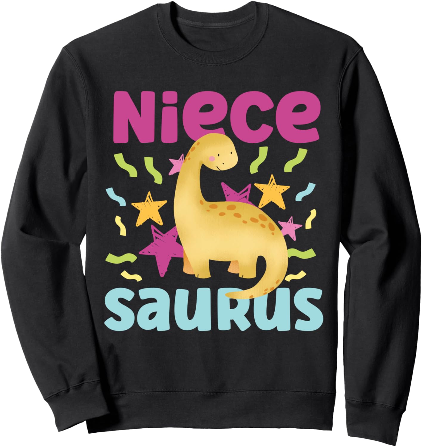 

Милая толстовка с динозавром для моей племянницы Dinosaurs Designs For Cute Dinosaur Fan, черный