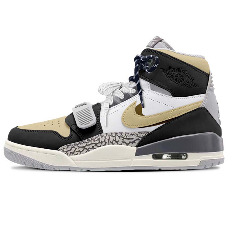 

Кроссовки Jordan Legacy 312 Vintage Basketball Shoes Men High-top Yellow, хаки