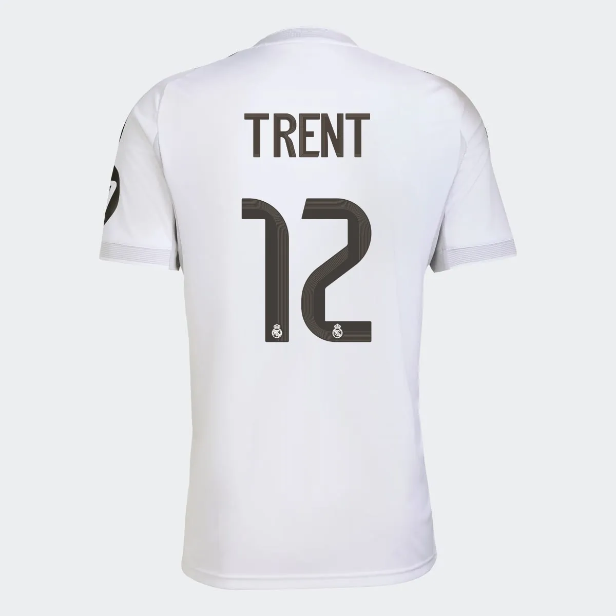 

Футболка мужская домашняя форма Реал Мадрид 2025-2026 Трент 12 adidas, белый