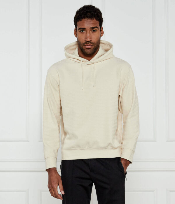 

Толстовка Emporio Armani Regular Fit с капюшоном, бежевый