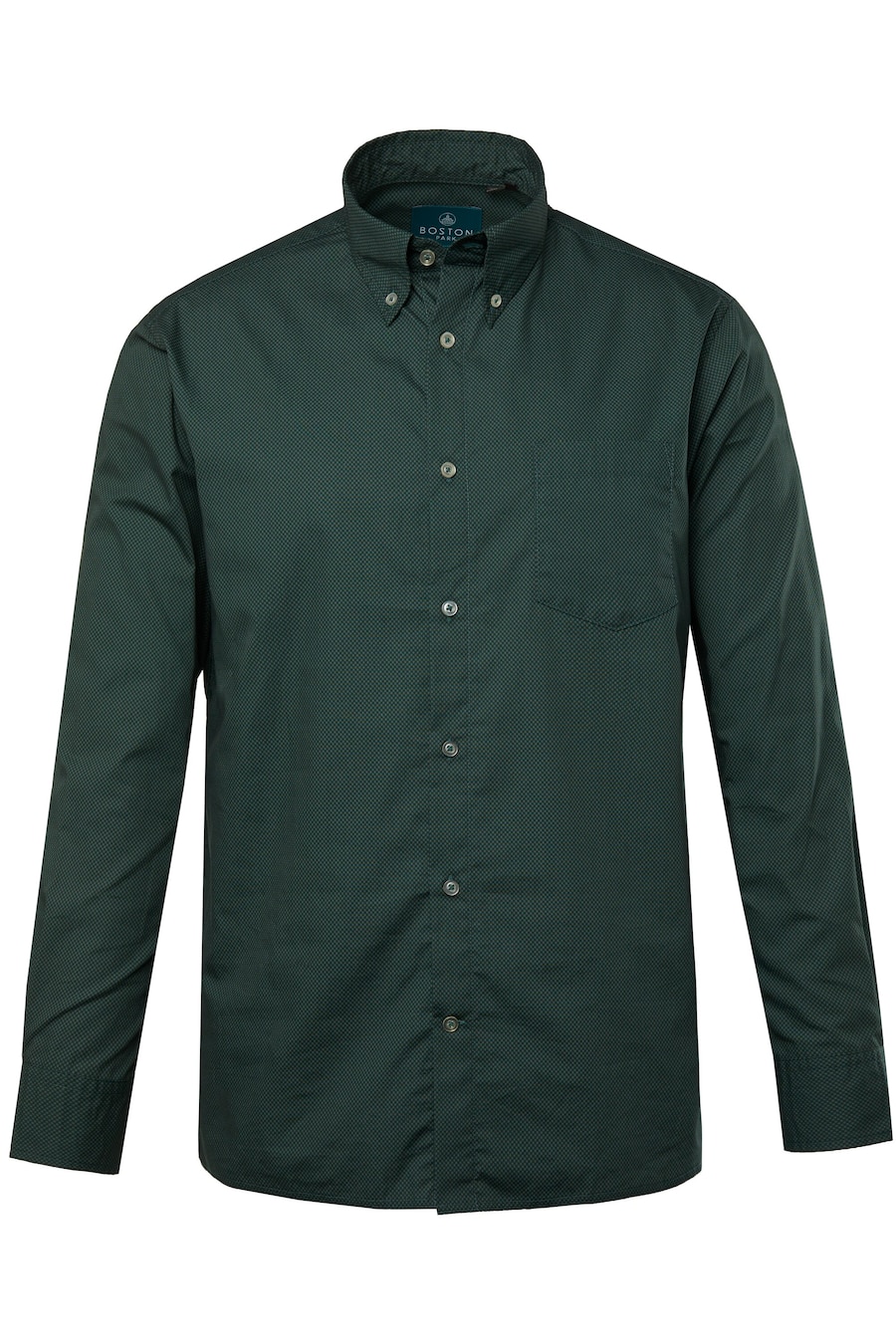 

Рубашка на пуговицах классического кроя Boston Park, зеленый