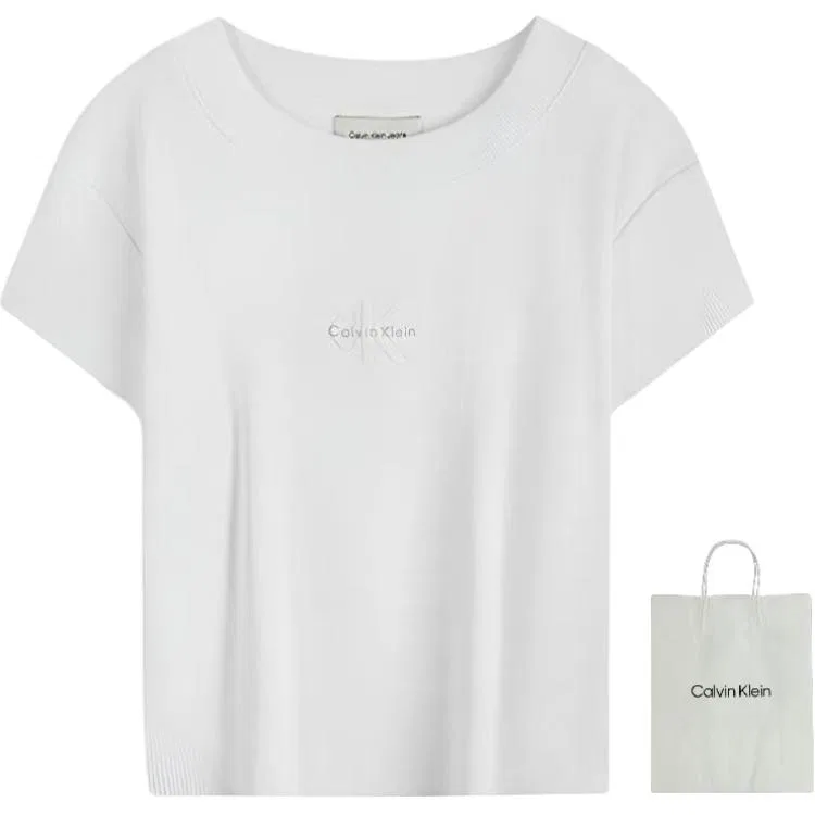 Футболка Calvin Klein SS25 Moon White в подарочном наборе