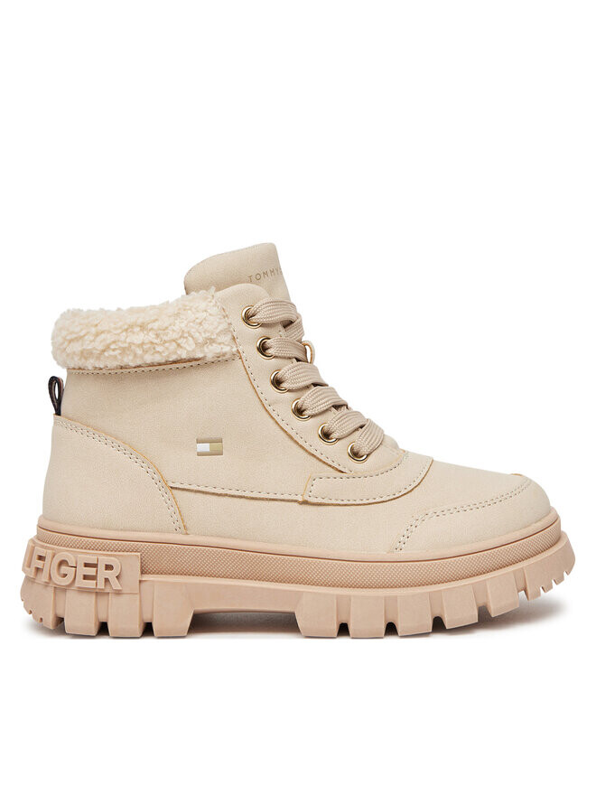 

Ботинки Tommy Hilfiger Botas Lace-Up Bootie T1A5-33597-1628 S, бежевый