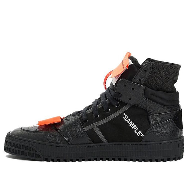 

Кроссовки off court 3.0 high 'black orange' Off-White, черный