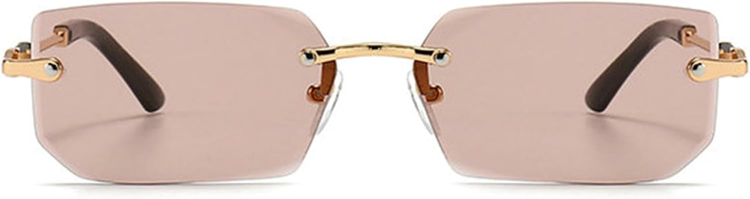 

Солнцезащитные очки Willochra без оправы, прямоугольной формы, для женщин и мужчин, модные, маленькие, узкие, прямоугольные, без оправы, солнцезащитные очки в стиле 90-х, C9