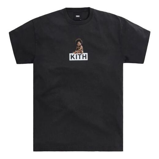 

Футболка for the notorious b.i.g ready to die classic logo vintage tee 'black' Kith, черный