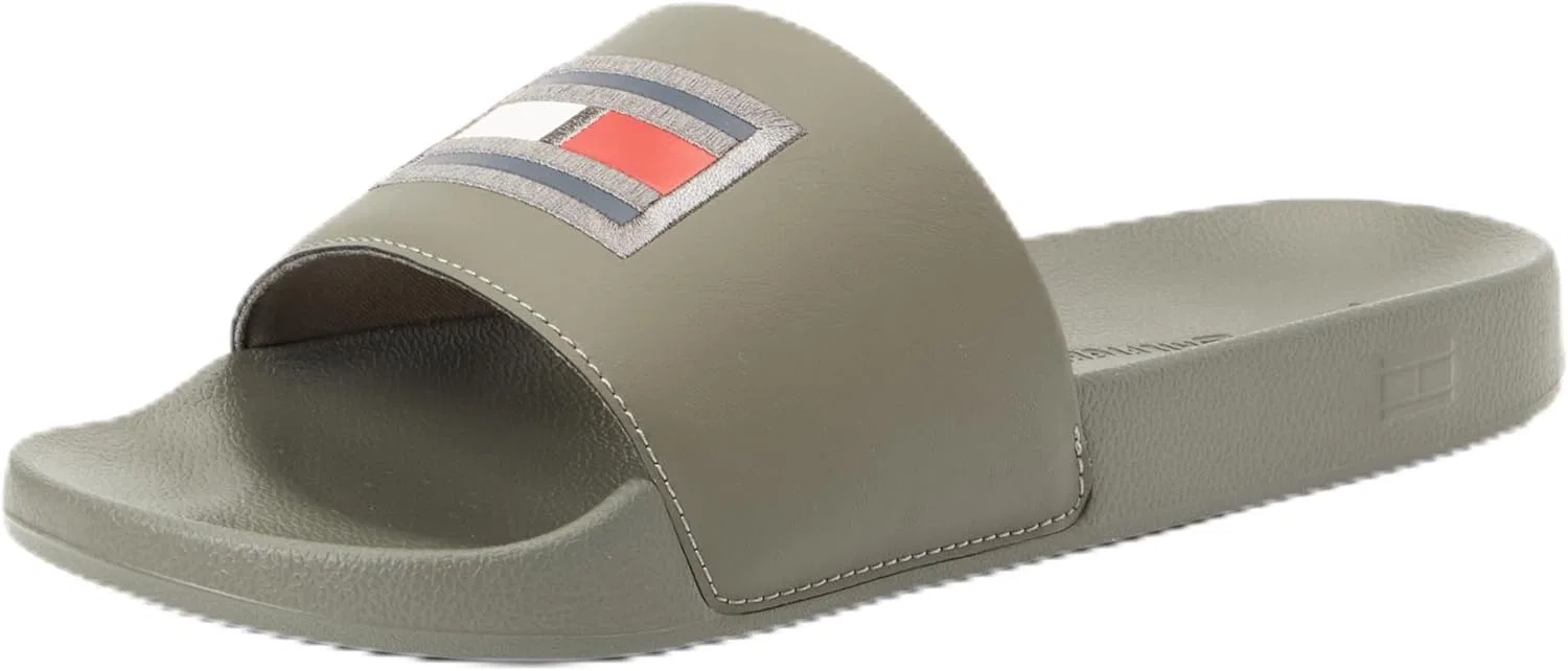 Мужские шлепанцы Tommy Hilfiger для бассейна, серый