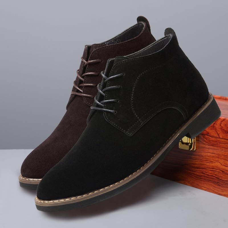 

Замшевые ботинки для мужчин Swzec, коричневый